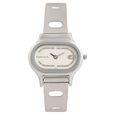 Fastrack Quartz Analog Blue Dial Leather Strap Watch for Girls