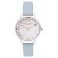 Olivia Burton Quartz Analog White Dial Leather Strap Watch for Women - image number 0