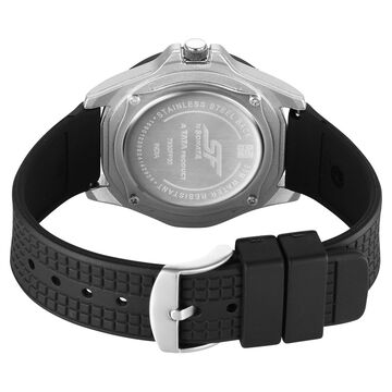SF Sporty Analogs Quartz Analog Multicoloured Dial Black Plastic Strap Watch For Men