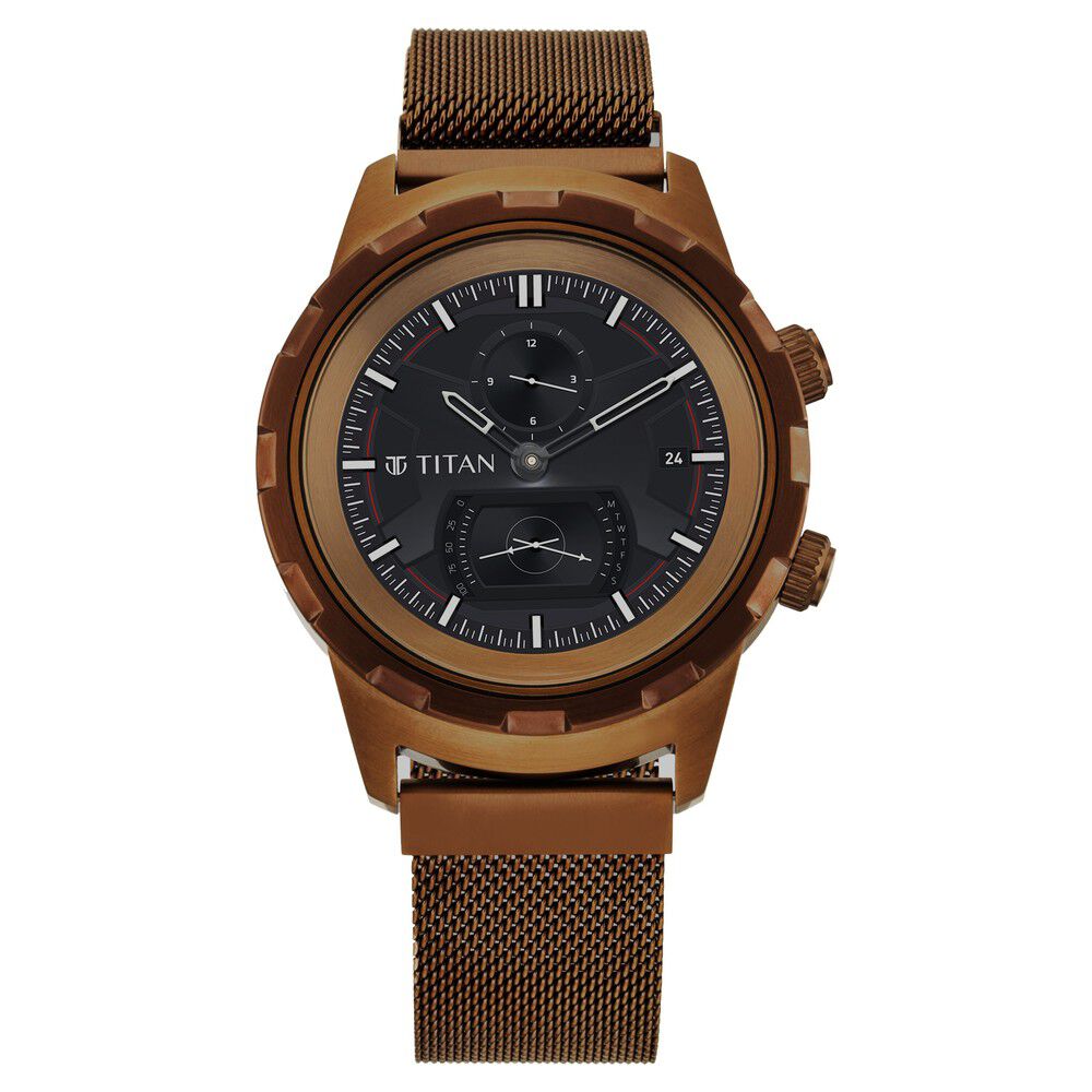 Titan connected smartwatch top