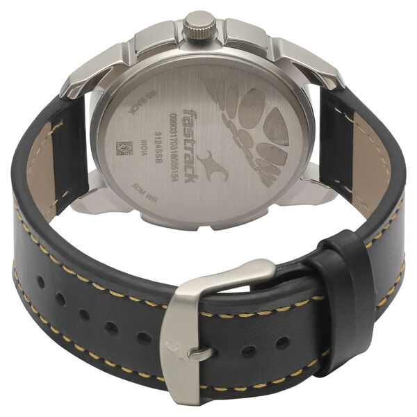 Fastrack Green Dial Quartz Analog Watch for Guys - image number 4