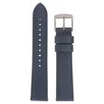 20 mm Blue Genuine Leather Strap for Men - image number 0