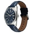 Titan Tonneau Analog with Date and Blue Dial Blue Leather Strap Watch for Men - image number 4