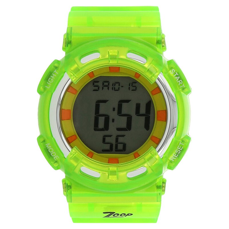Zoop By Titan Digital Dial PU Strap Watch for Kids
