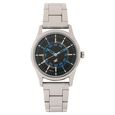 Fastrack Warpaint Quartz Analog Silver Dial Leather Strap Watch for Girls