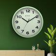 Titan Classic Light Green Wall Clock with Silent Sweep Technology - 30 cm x 30 cm (Medium) - image number 0