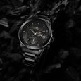 Fastrack Cerame Quartz Multifunction Black Dial Steel & Ceramic Strap Watch for Guys - image number 2