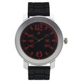 Fastrack Quartz Analog Black Dial Plastic Strap Watch for Guys