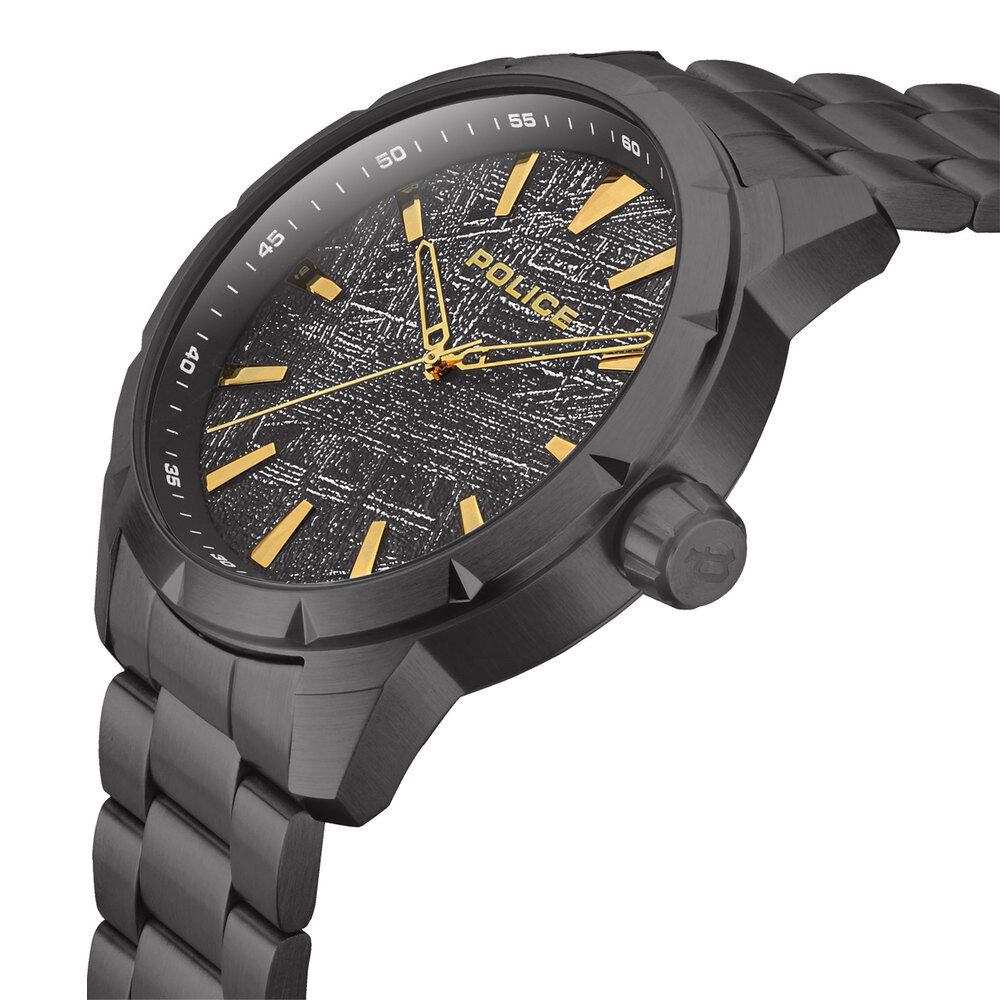 Police Grey Dial Grey Strap Analog Watch for Men