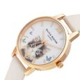 Olivia Burton Quartz Analog White Dial Leather Strap Watch for Women - image number 1