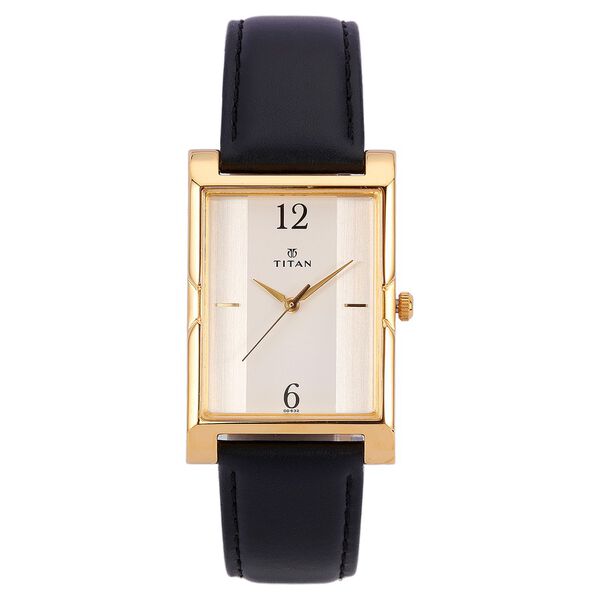 Titan Quartz Analog Silver Dial Watch for Men - image number 0