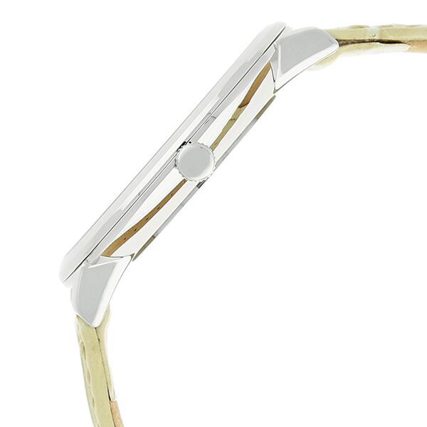 Tommy Hilfiger Quartz Analog White Dial Leather Strap Watch for Women - image number 2