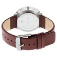 Titan Quartz Analog with Date Blue Dial Leather Strap Watch for Men - image number 4