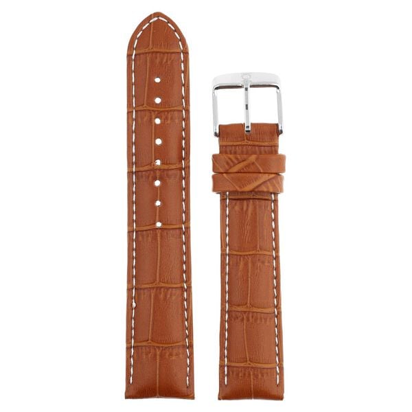 20 mm Tan Genuine Leather Straps for Men - image number 0