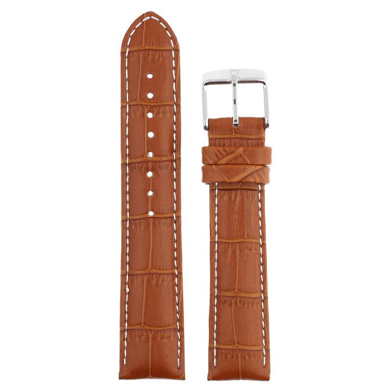 20 mm Tan Genuine Leather Straps for Men
