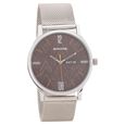 Sonata Knot Blue Dial Leather Strap Watch for Men