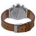 Titan Quartz Chronograph Silver Dial Leather Strap Watch for Men - image number 3