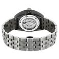 Titan Stellar Cupola Automatic Analog with Sun Moon Phase and Silver Dial Dark Gun Stainless Steel Strap Watch for Men - image number 6