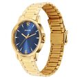 Sonata Traditional Essentials Quartz Analog Blue Dial Stainless Steel Strap Watch for Men - image number 1