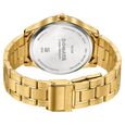 Sonata Traditional Essentials Green Dial Gold-Tone Stainless Steel Strap Watch - image number 5