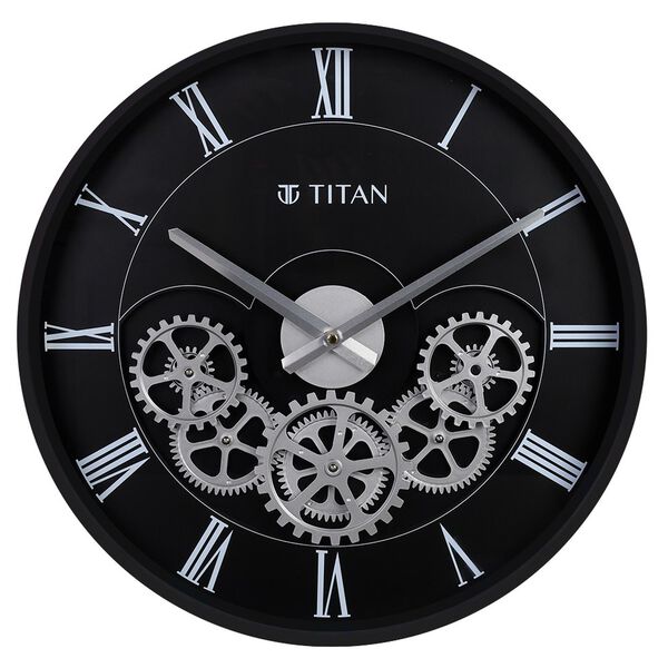 Titan Clocks - Gears of Time - Black - image number 1