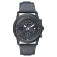 Fastrack Go Skate Quartz Multifunction Black Dial Leather Strap Watch for Guys - image number 1