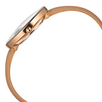 Poze by Sonata Quartz Analog White Dial PU Leather Strap Watch for Women