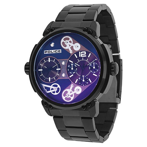 Police Quartz Chronograph Blue Dial Watch for Men - image number 0