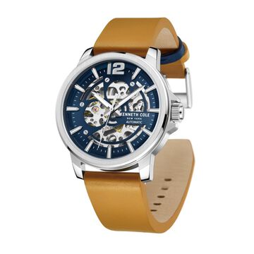 Kenneth Cole Blue Dial Automatic Watch for Men
