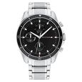 Tommy Hilfiger Quartz Multifunction Black Dial Stainless Steel Strap Watch for Men - image number 0