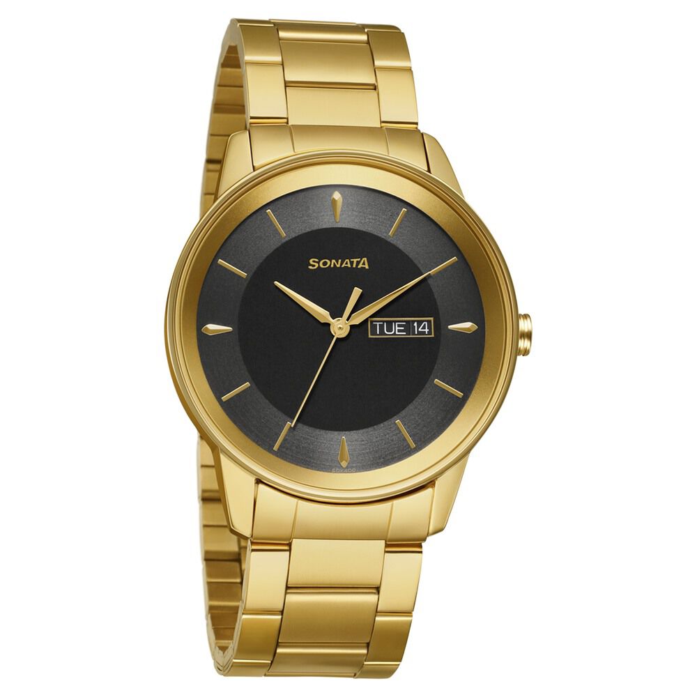 Sonata day sales and date watches