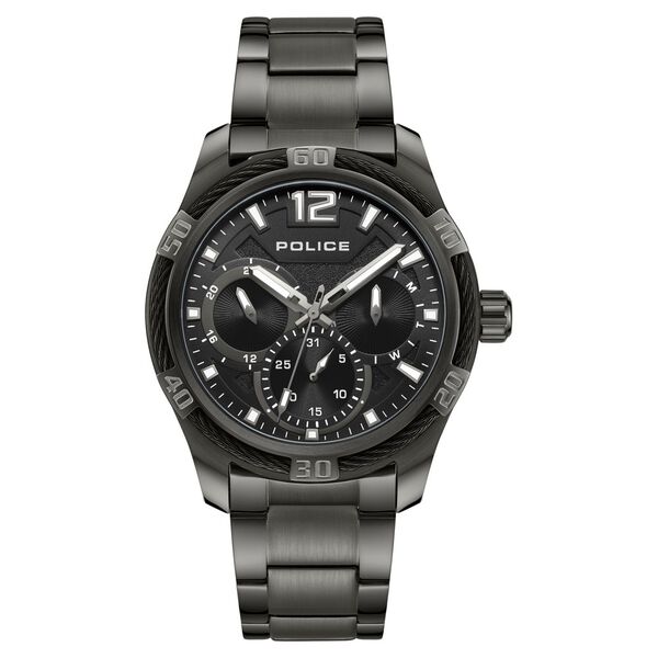 Police Black Dial Quartz Multifunction Watch for Men - image number 0
