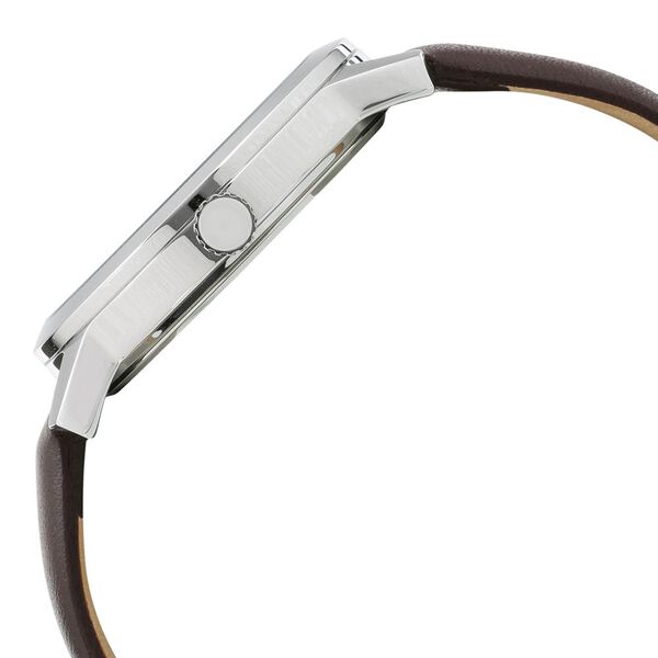Kenneth Cole Quartz Analog Grey Dial Leather Strap Watch for Men - image number 2