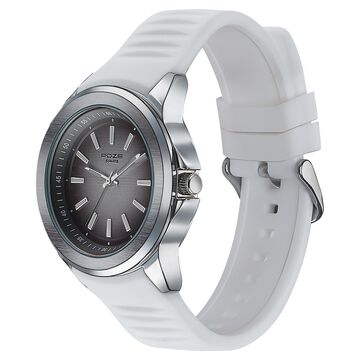 Sonata Poze Quartz Analog White Dial Plastic Strap Watch For Men