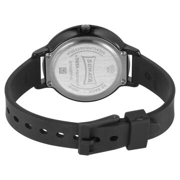Sonata Splash Quartz Analog Grey Dial Plastic Strap Watch for Women