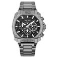 Police Quartz Chronograph Black Dial Grey Stainless Steel Strap Watch For Men - image number 0