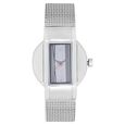 Fastrack Quartz Analog Silver Dial Stainless Steel Strap Watch for Girls - image number 0