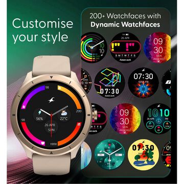 Fastrack Revoltt FR2 with 3.50 cm UltraVU Display, Advanced Blazing Fast UI, Working Crown, IP68 Smartwatch