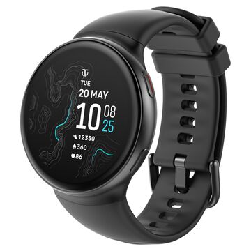 Titan Celestor Swift GPS Smartwatch with Advanced Badminton Mode, Zone Based Training ,AI Brief & Titan Q-Black