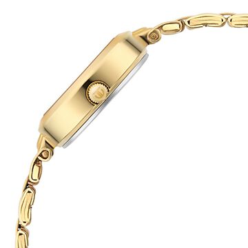 Titan Lagan Silver Dial Analog Metal Strap Watch for Women