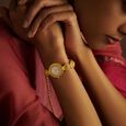 Titan Nebula Nakashi Quartz Analog 18 Karat Solid Gold Watch for Women - image number 2