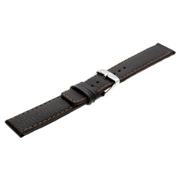 20 mm Brown Genuine Leather Straps for Men