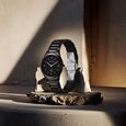 Titan Edge Ceramic Quartz Analog Black Dial Black Ceramic Strap Watch For Women - image number 6