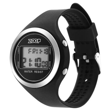 Zoop Digital Watch with Digital Dial & Black Strap for Girls Kids, from House of Titan
