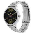 Fastrack Fundamentals Quartz Analog Black Dial Stainless Steel Strap Watch for Guys - image number 2