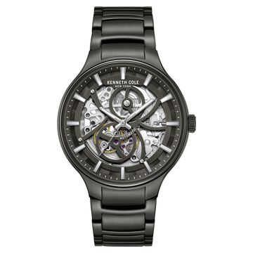 Kenneth Cole Automatic Grey Dial Stainless Steel Strap Watch For Men