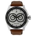 Fastrack Quartz Analog Blue Dial Stainless Steel Strap Watch for Guys