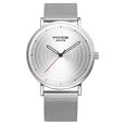 Poze by Sonata Quartz Analog Blue Dial Stainless Steel Strap Watch for Men