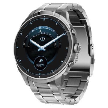 Titan Heritage Premium Smartwatch with All SS Design, 3.6 CM AMOLED Display, BT Calling, Advanced Chipset, Titan Health
