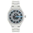 Fastrack Loopholes Quartz Analog with Date Beige Dial Leather Strap Watch for Guys